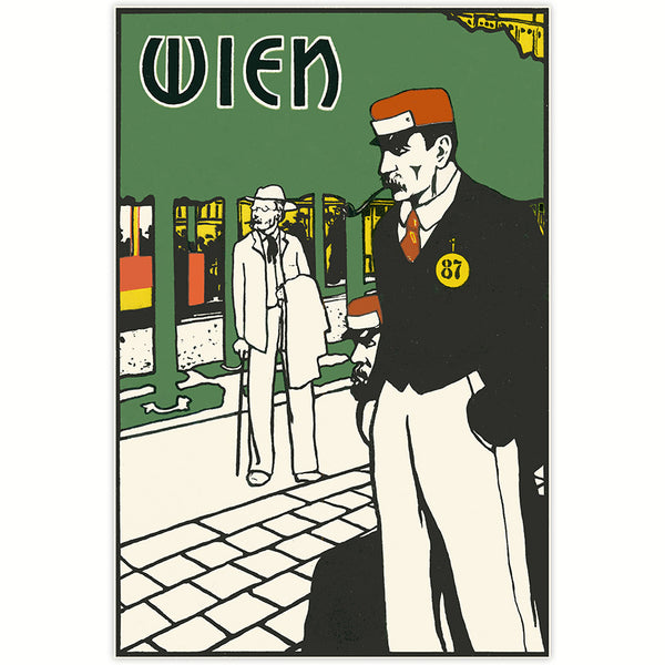 Werbeplakat 1903 - Wien
