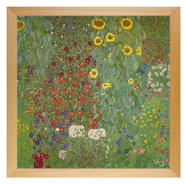 Fine Art Print: Gustav Klimt 'Farm garden with sunflowers'