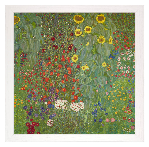 Fine Art Print: Gustav Klimt 'Farm garden with sunflowers'