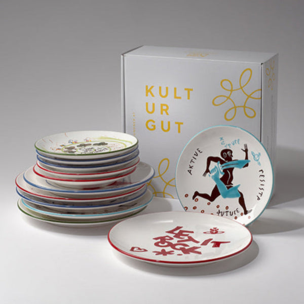 Tellerset, MAK × Gmundner Keramik × Andreas Kronthaler  - Teller-Spezialedition 2024