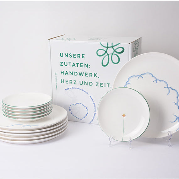 MAK × Gmundner Keramik × Markus Schinwald Teller-Spezialedition 2025