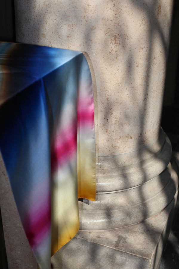 Seidenschal "Regenbogen"
