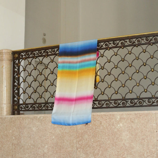 Seidenschal "Regenbogen"