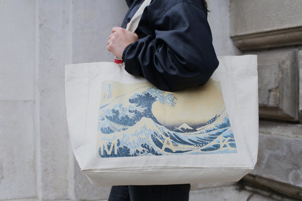 Tote Bag "Unter der Welle bei Kanagawa"