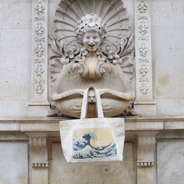 Tote Bag "Unter der Welle bei Kanagawa"