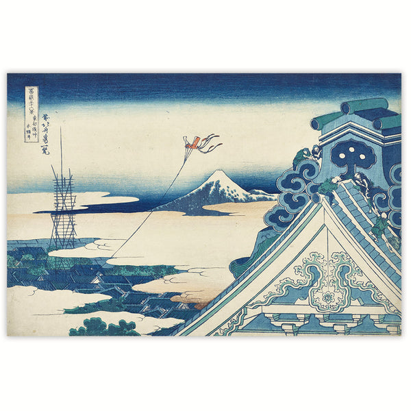 Hongan-Tempel in Asakusa, Edo