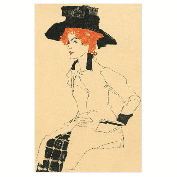 Egon Schiele - Frauenbildnis