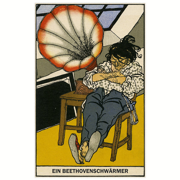 WW Postkarte - Beethovenschwärmer