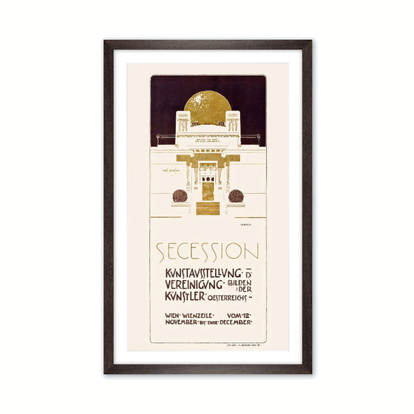Plakat zur Ausstellung 1898