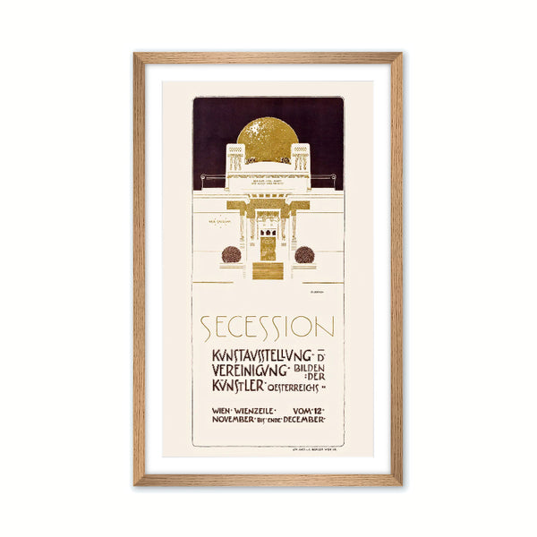 Plakat zur Ausstellung 1898