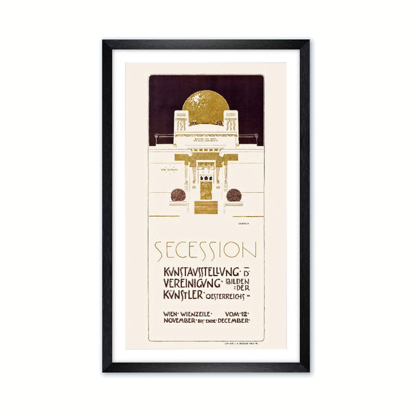 Plakat zur Ausstellung 1898
