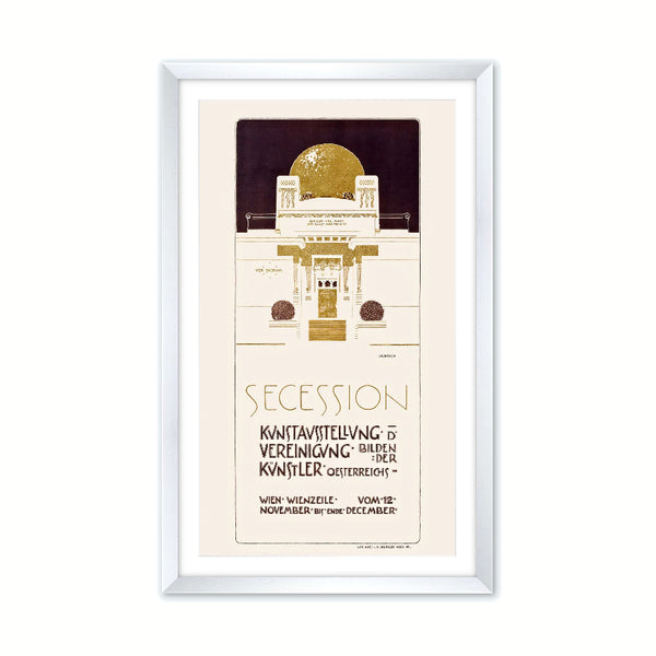 Plakat zur Ausstellung 1898