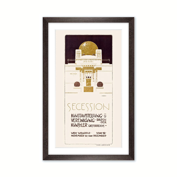 Plakat zur Ausstellung 1898