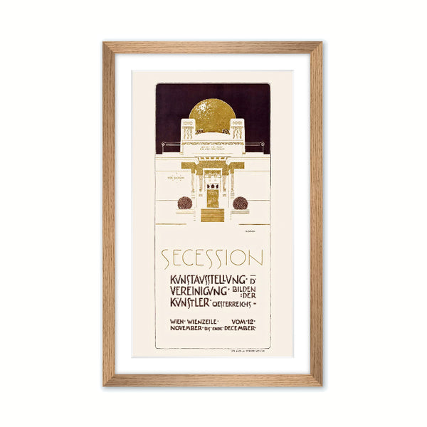 Plakat zur Ausstellung 1898