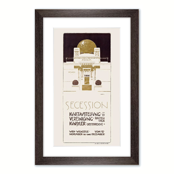 Plakat zur Ausstellung 1898