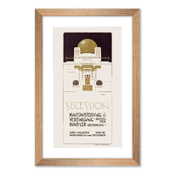 Plakat zur Ausstellung 1898