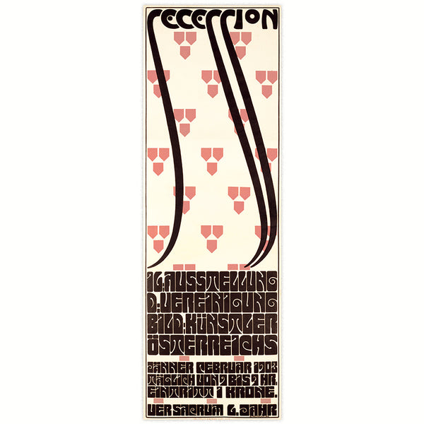 Plakat zur Ausstellung 1903