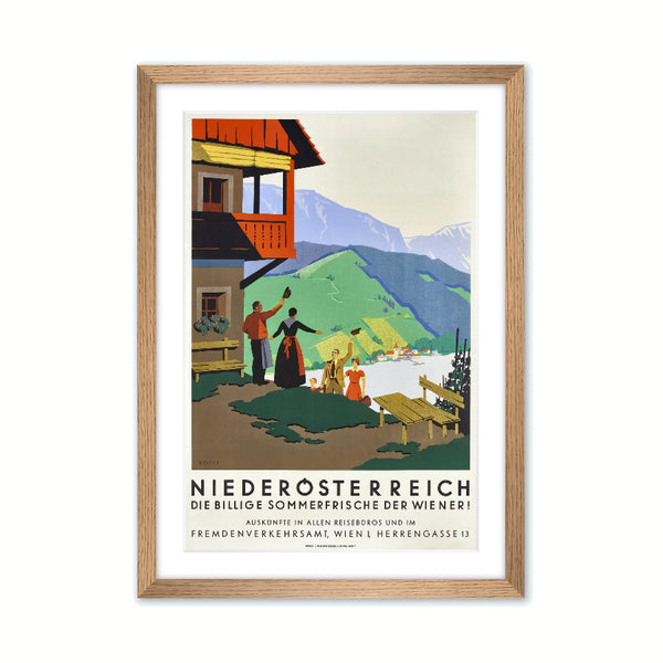 Werbeplakat 1935 - Niederösterreich