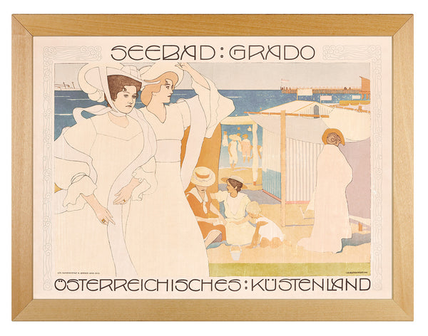 Fine Art Print: Advertising Poster Grado 1906