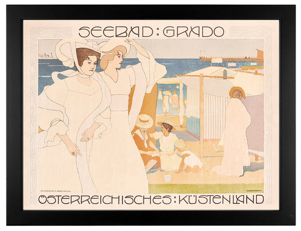Fine Art Print: Advertising Poster Grado 1906