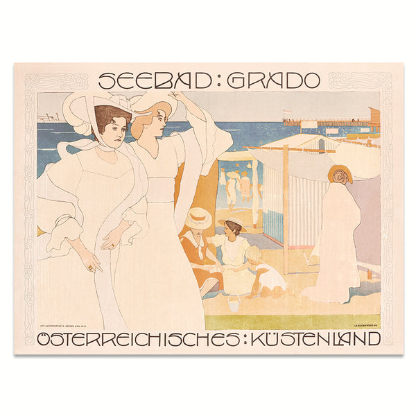Fine Art Print: Advertising Poster Grado 1906