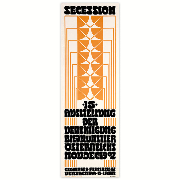 Plakat zur Ausstellung 1902