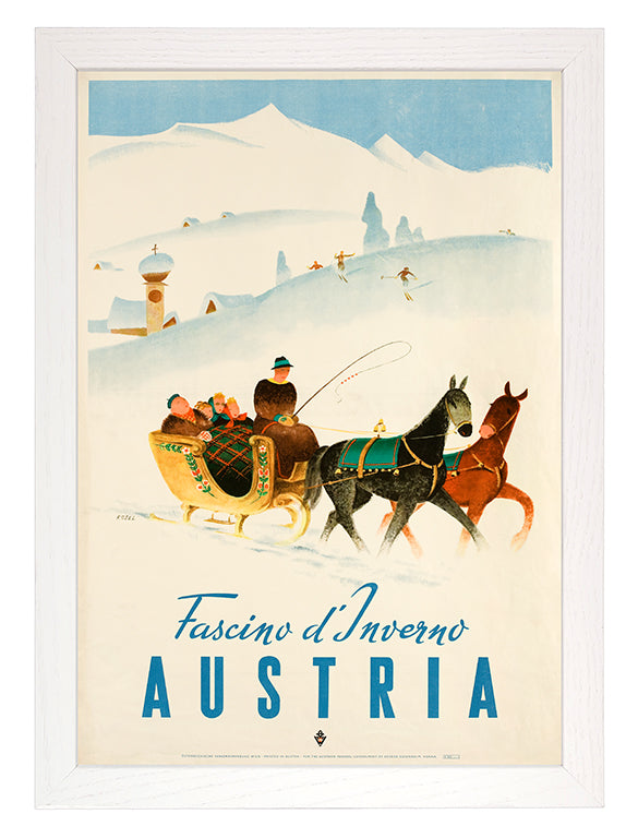 Kunstdruck: Tourismusplakat 1950