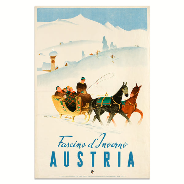 Werbeplakat 1950 - Austria
