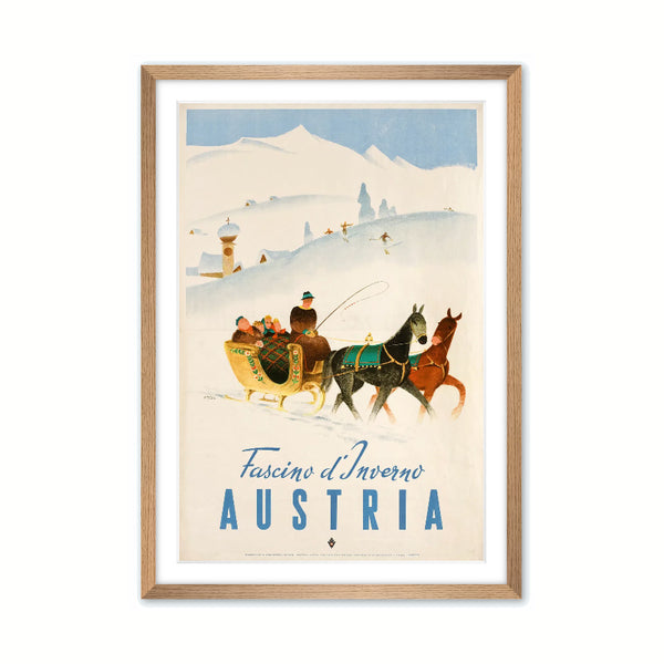 Werbeplakat 1950 - Austria